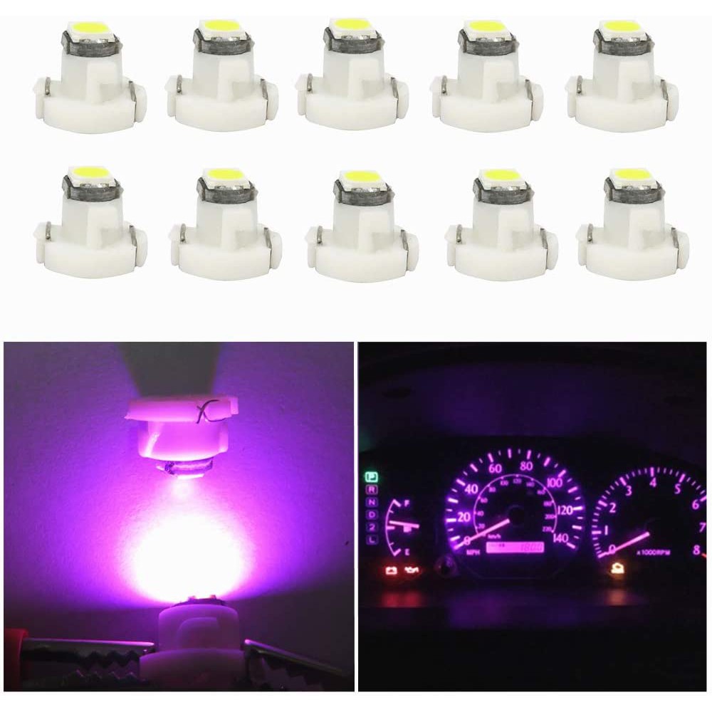 Lampu LED Dashboard Speedometer Mobil Panel T3 T4.2 T4.7 High Power 3030  Neo Wedge 1 SMD