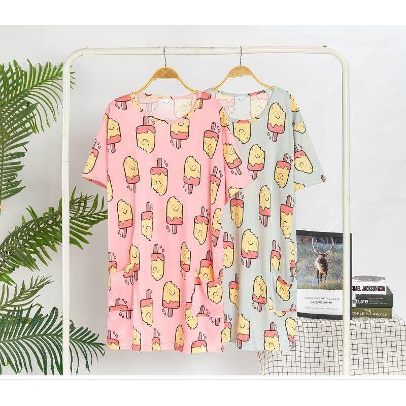 Daster pocket ice cream -Peachpajama