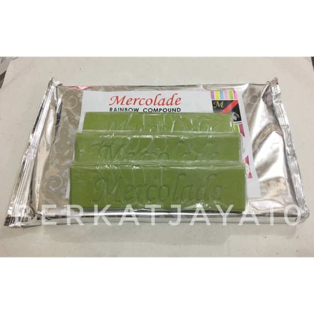 

Mercolade rainbow coklat batang Green tea Repack