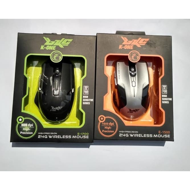 Mouse Wireless K-ONE E15