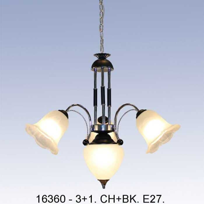 LAMPU GANTUNG/HIAS/MINIMALIS/BUNGA 3+1 LAMPU