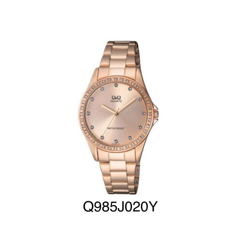 Jam Tangan QnQ Q&amp;Q QQ Q985 Q 985 Q985J ORIGINAL BERGARANSI