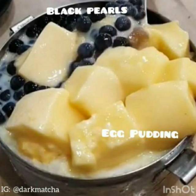 

EGG PUDDING 100 GR powder topping custard bubble milk tea minuman halal murah