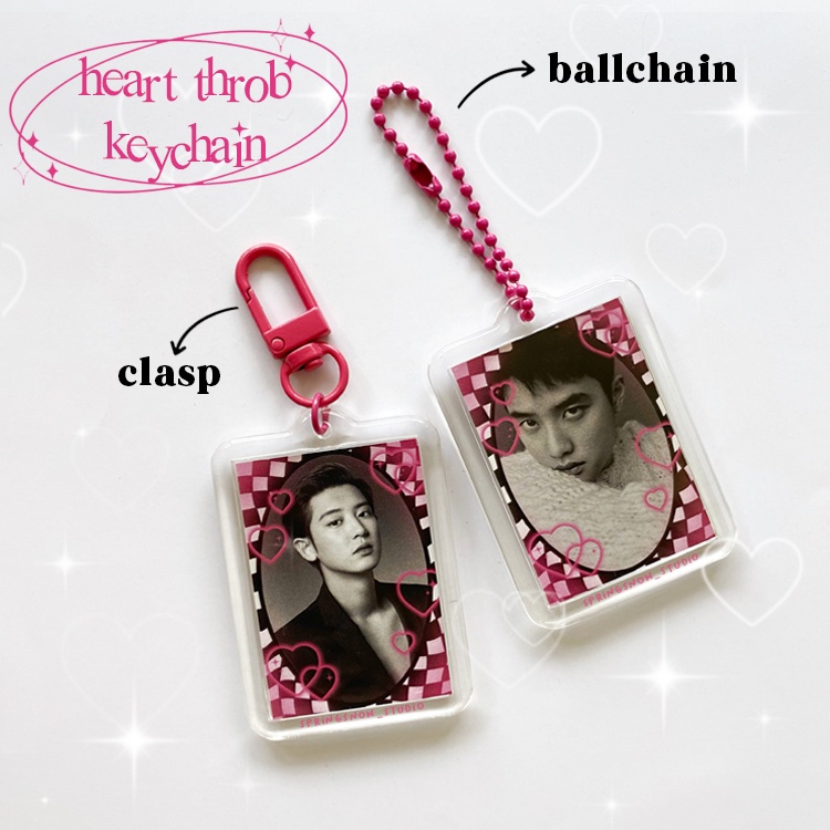 [READY] EXO Acrylic Keychain Candy Keyring / Gantungan Kunci Akrilik KPOP EXO