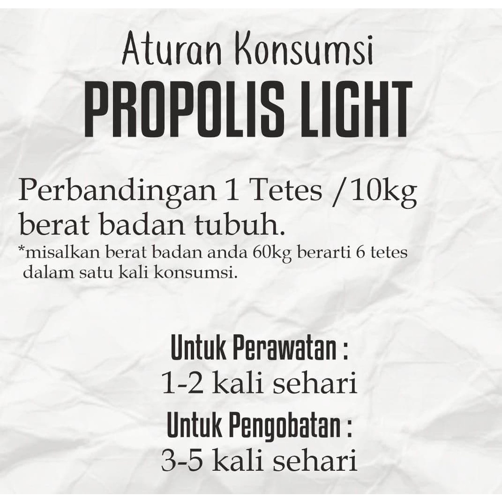 PROPOLIS LIGHT