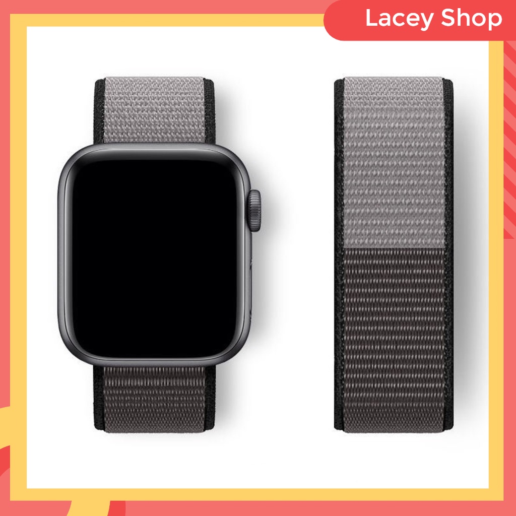 Apple Watch Nylon Watchband Sport Loop Strap Series 7 6 SE 5 4 3 2 44 mm 40mm 42mm 38mm