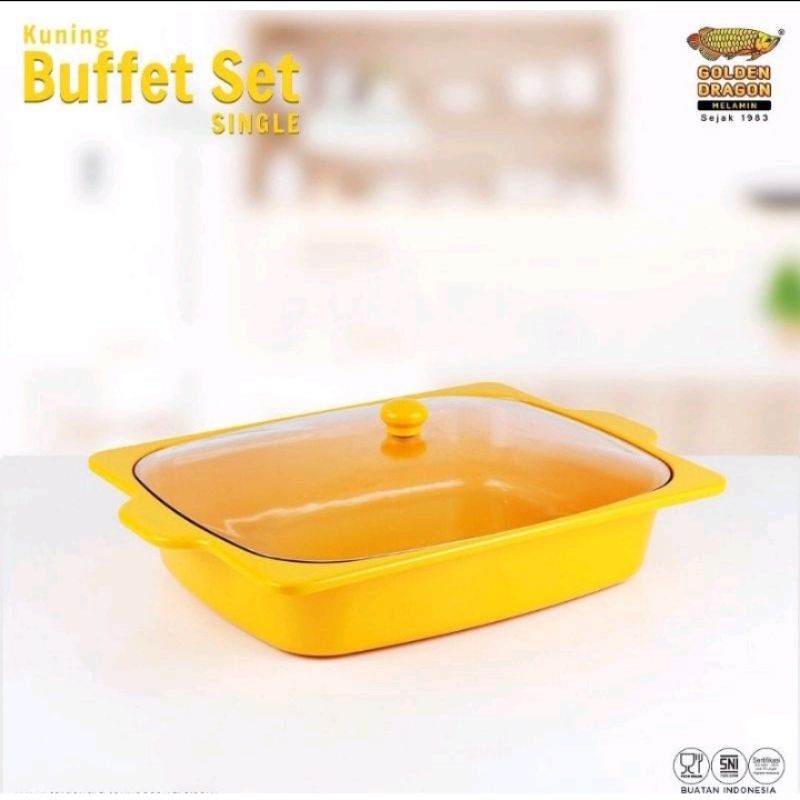 prasmanan melamin golden dragon|tempat lauk/sayur melamin|buffet set PS0801