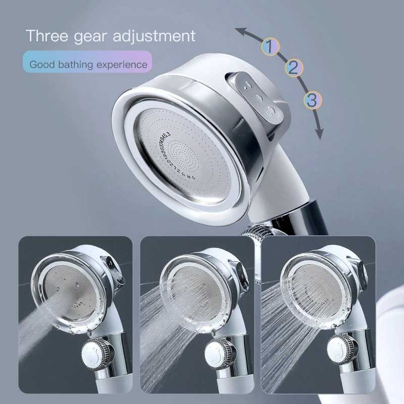 Kepala Shower Mandi Minimalis Pressurized Nozzle Adjustable Speed