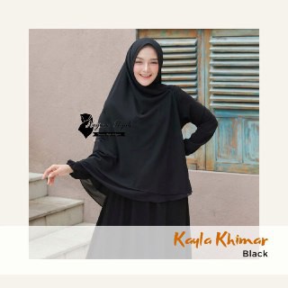 HIJAB SAR I KHIMAR DOUBLE LAYER KAYLA ZIPPER