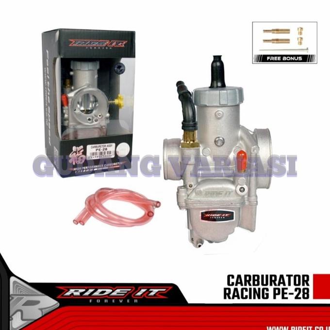 KARBU KARBULATOR PE 28 RIDE IT ORIGINAL COCOK RX KING CRF KLX GDG00 Ayo Beli