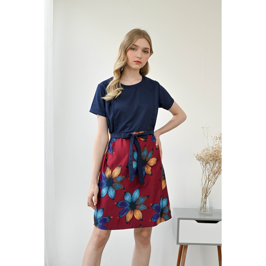 Baju Island- Odelia Baju Menyusui, Nursingwear, Dress Menyusui, Baju Busui