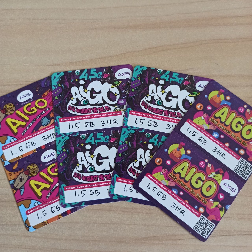 Voucher Axis Aigo 4GB 3Hari