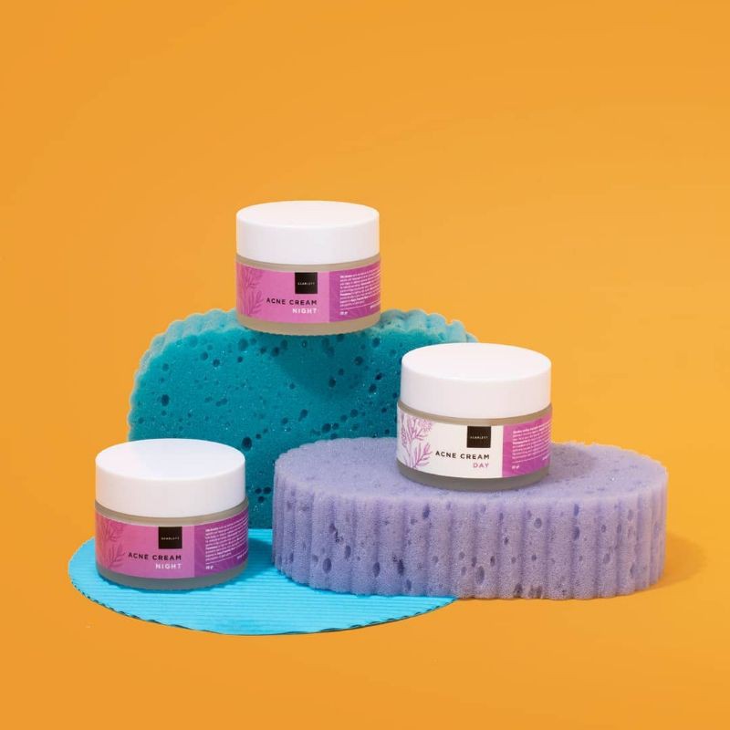 [BPOM] SCARLETT WHITENING ACNE DAY CREAM NIGHT CREAM