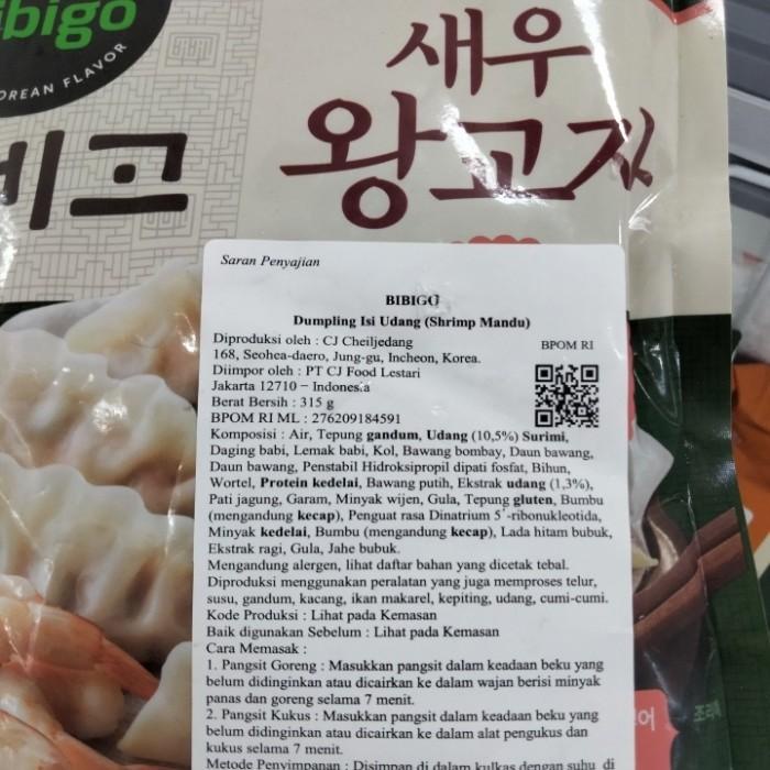 

Pastry | Bibigo Shrimp Wang Gyoza/Dumpling Isi Udang 315Gr Kualitas Terbaik
