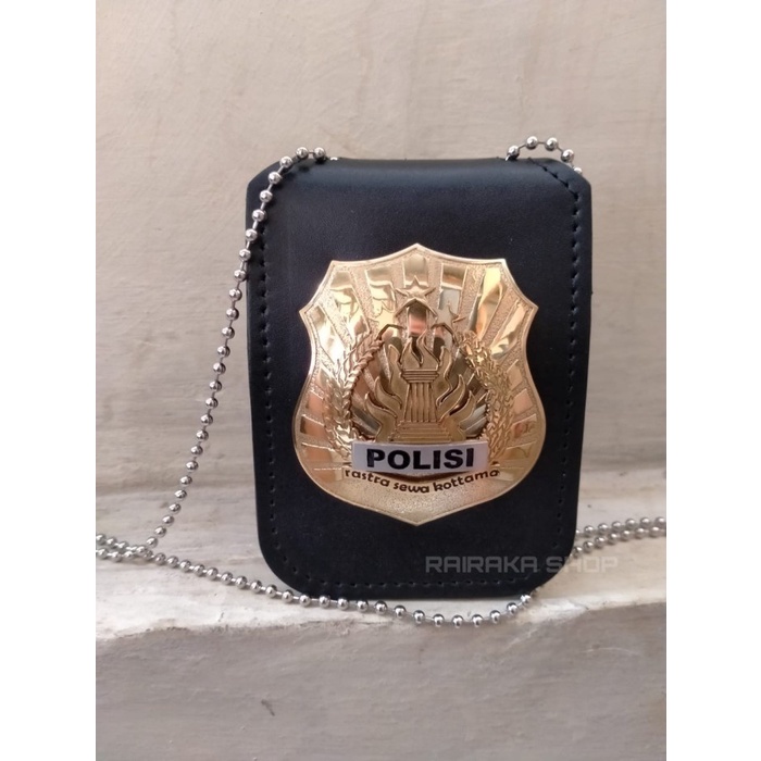 Id Card - Dompet Kalung Lencana Dompet Kta Polisi