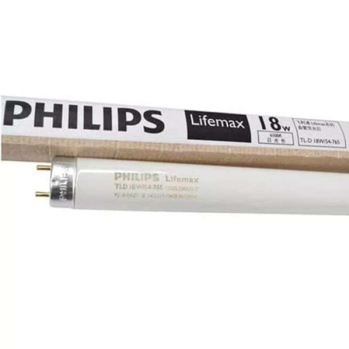 Lampu NEON TL-D Philips Lifemax 18Watt, 18W, 18 Watt, 18 W