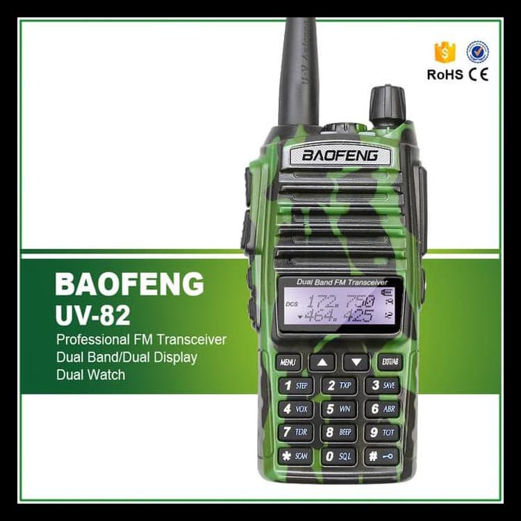 Baofeng UV82 / UV-82 Walkie Talkie HT Radio Kode 1432