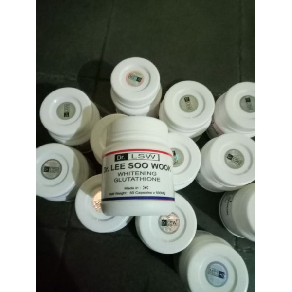 Kapsul Dr. LSW Pemutih Badan Tercepat No. 1 Original Korea