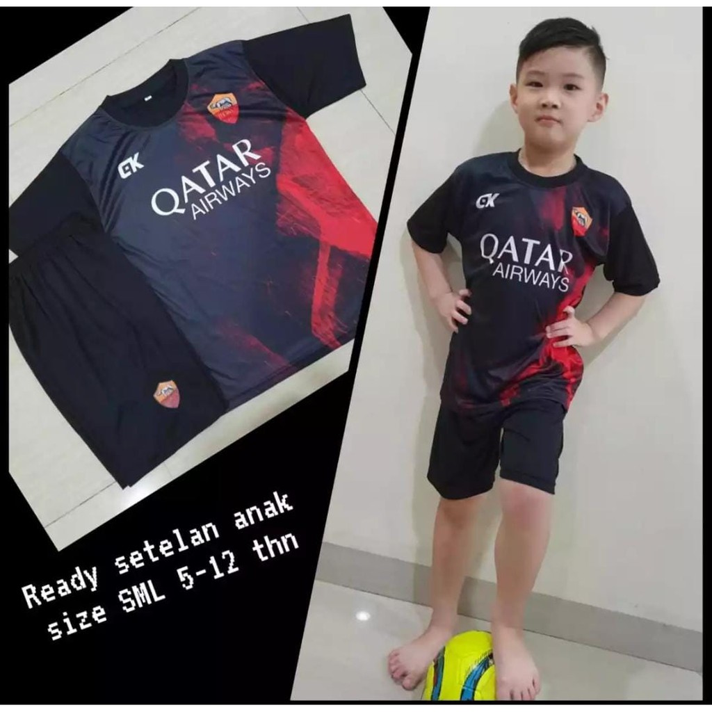 Sevenlie/setelan anak anak /setelan bola anak anak/ROMA