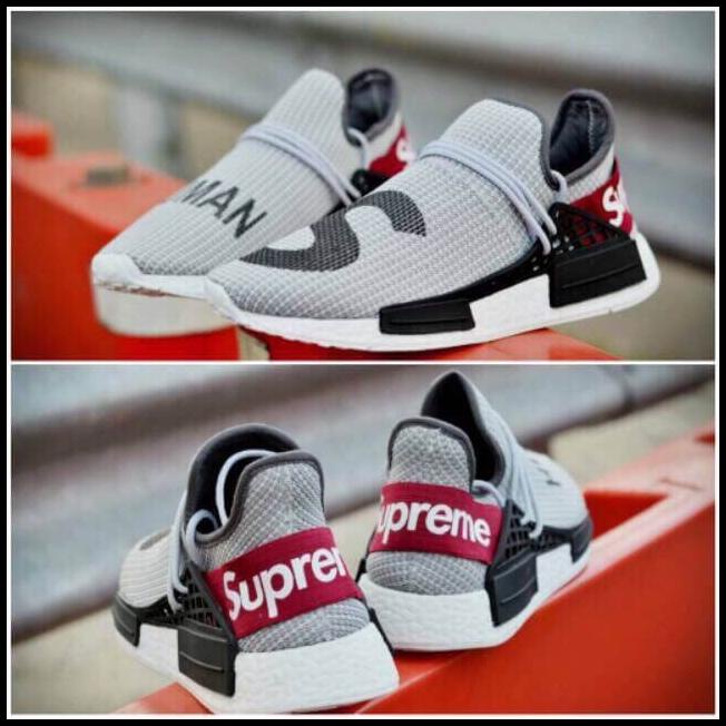 Sale  Sepatu Kets Sneakers Pria Adidas Nmd Human Race X Supreme