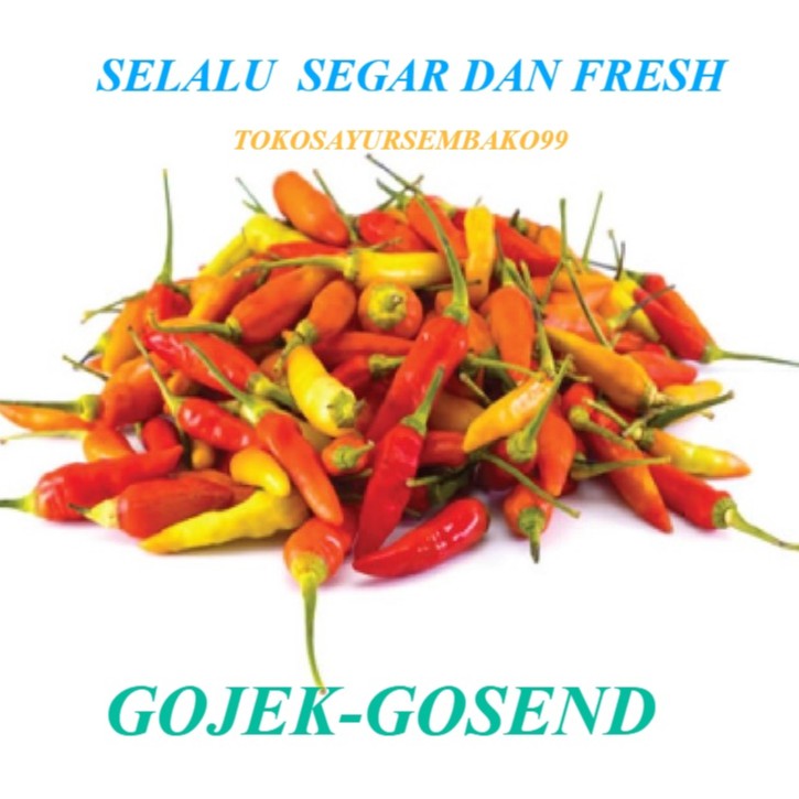 

Cabe Rawit Segar Fresh 100 gram - 500 gram Surabaya