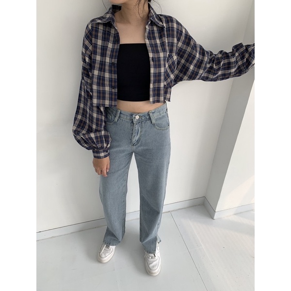 GRACE - CROP FLANEL