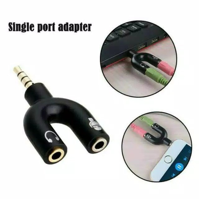 AUDIO SPLITTER MODEL - U AUX JACK 2 IN 1 SPLITER/SPLITER U