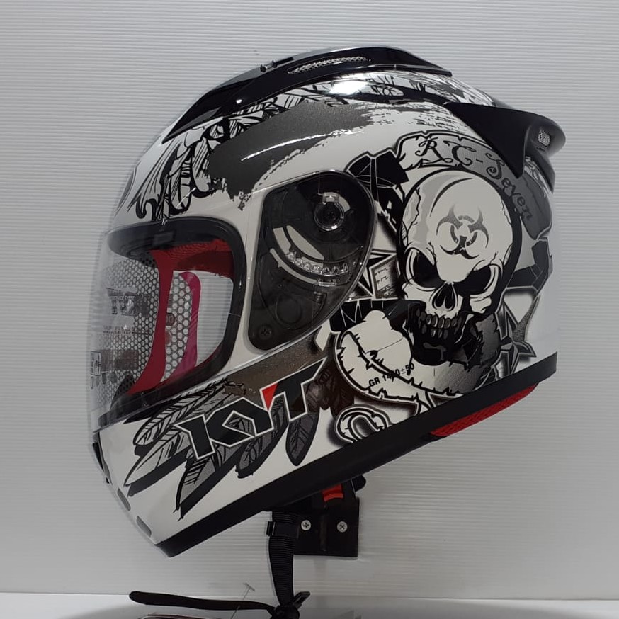 HELM KYT FULL FACE RC7 MOTIF RC SEVEN MOTIF SERIES  RC 7 CORAK FULLFACE