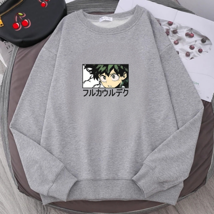 Sweater Dewasa Anime Boku No Hero Deku 001 Face Komik