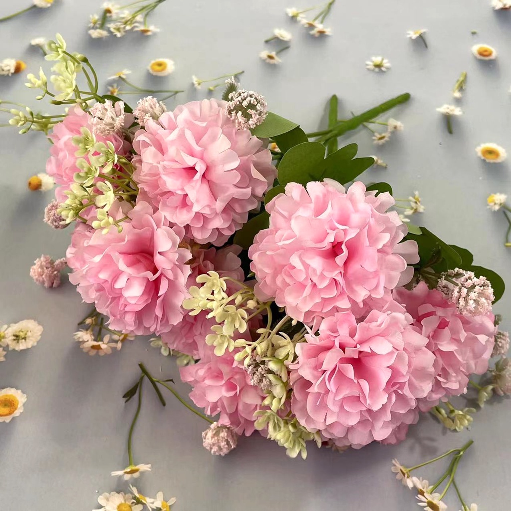 HOMEY - Bouquet bunga DAFA 08 5HEAD Artifisial Dekorasi