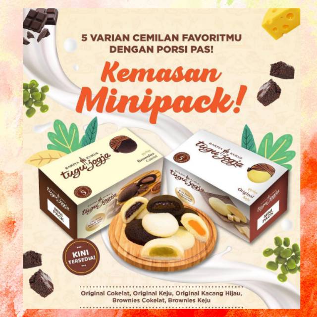 

Bakpia Kukus Tugu Jogja [5 pcs]