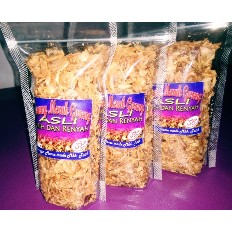 

BAWANG MERAH GORENG ASLI MURAH KUALITAS SUPER 150 g