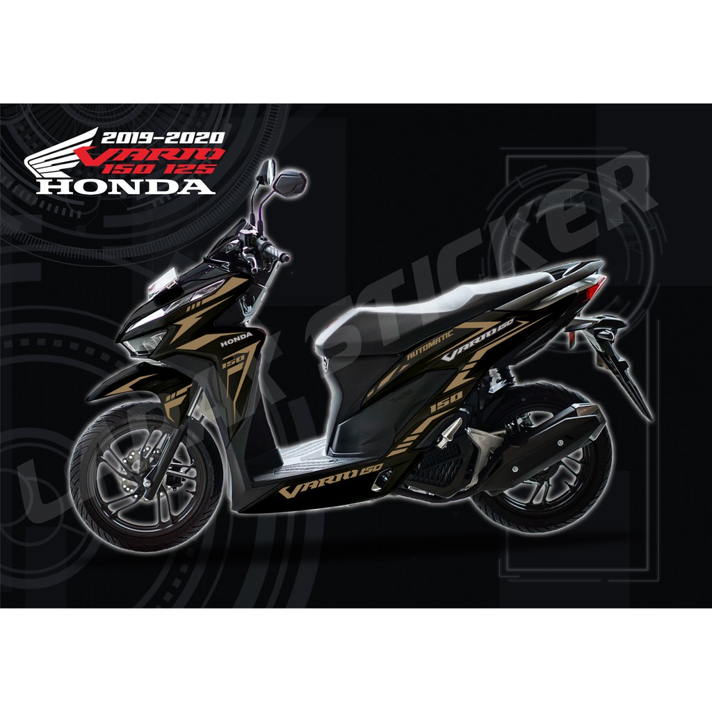 Sticker Vario fi New Striping Cutting Stiker Honda Vario 150 125