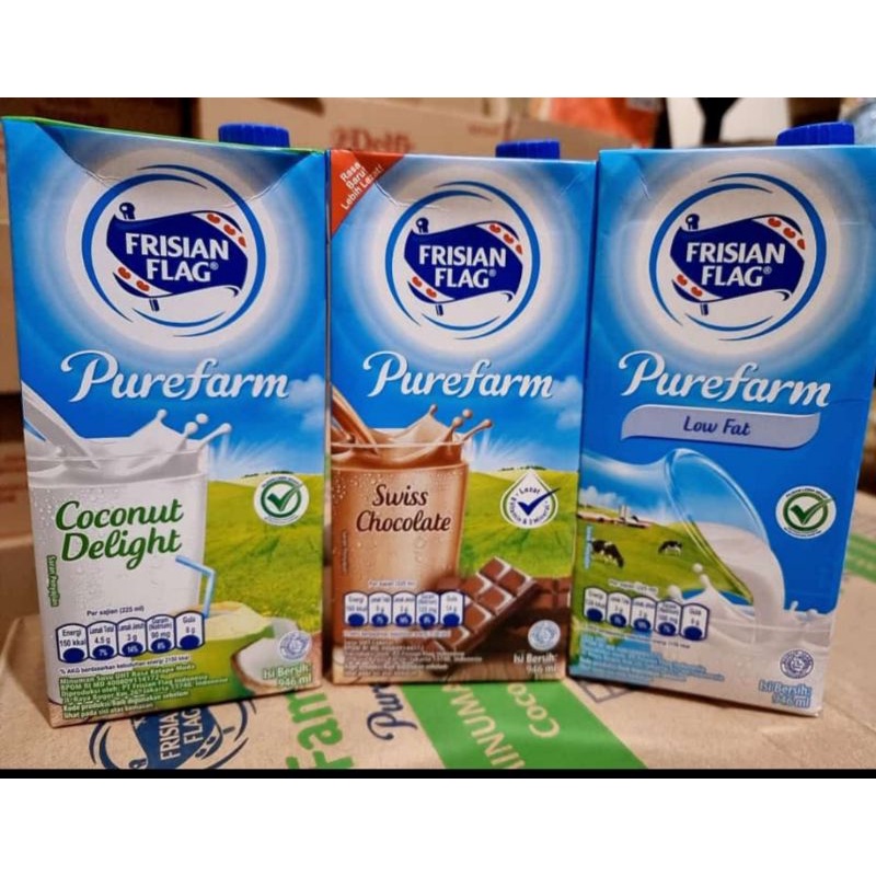 

frisian flag purefarm UHT 946ml 17000