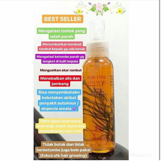 Hair Tonic Essential Orange - Growing hair & Eyebrow