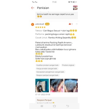 PELURUS RAMBUT HAIR REPAIR 100% PERMANEN TANPA CATOK