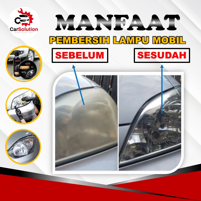 Pembersih lampu mobil kuning headlight restorer pengkilap lampu mobil menguning pembersih mika lampu mobil pembersih lampu mobil kusam