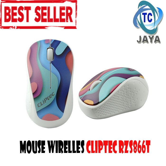 Mouse Wireless CLIPtec RZS866T Xilent Trax