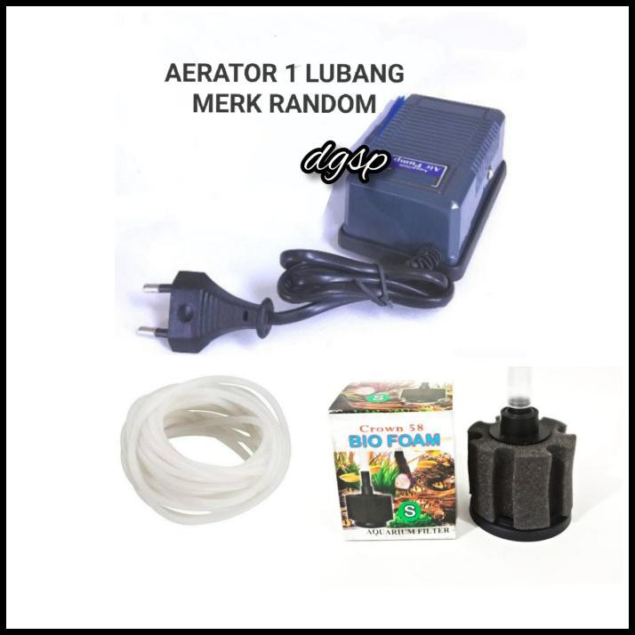 Paket Filter Aquarium Toples Bulat Dan Mini Aquarium Kecil Lengkap