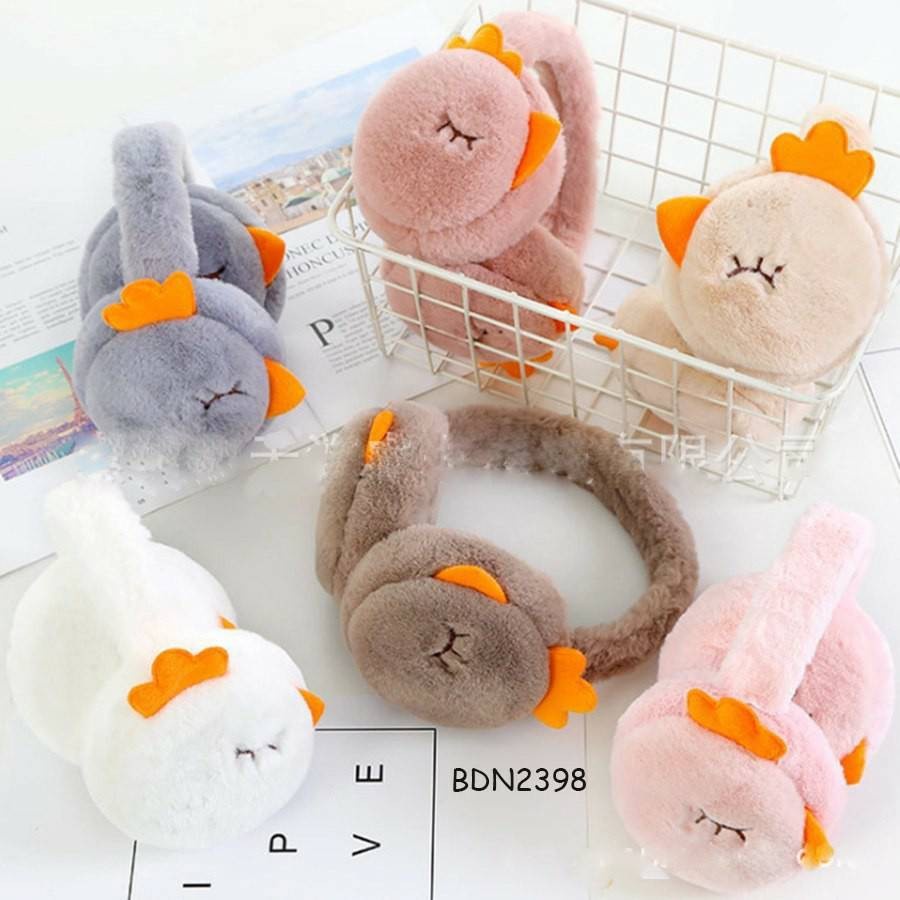 Earmuff Lipat EMF-12 anak POLOS fluffy baby kids pelindung telinga penutup telinga balita musim dingin Earmuff Fluffy Baby Kids / Penutup Telinga Bayi Anak / pelindung telinga balita foldable dewasa earmuf