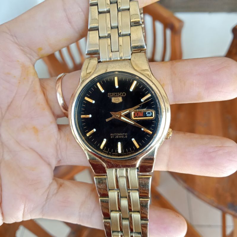 Seiko5 Automatic cal 7s26 Gold