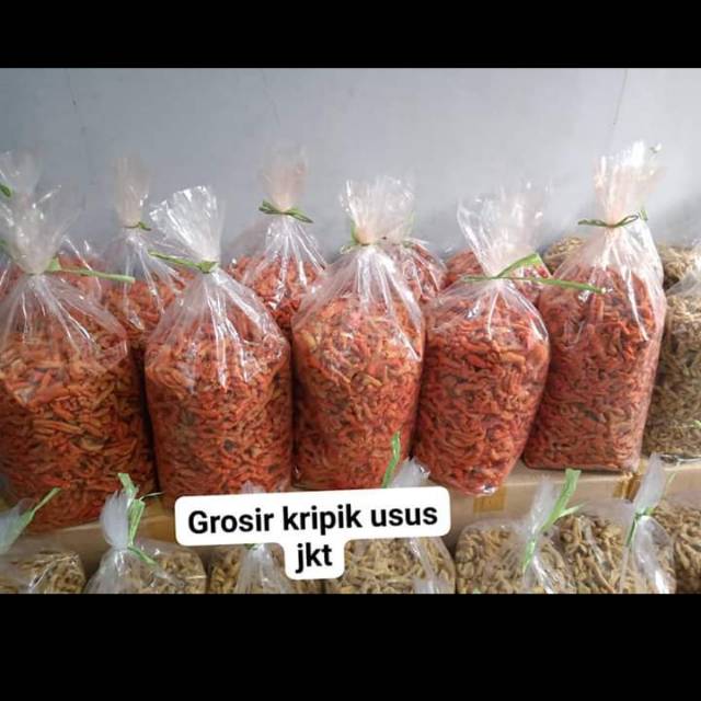 

Kripik usus ayam varian BALADO