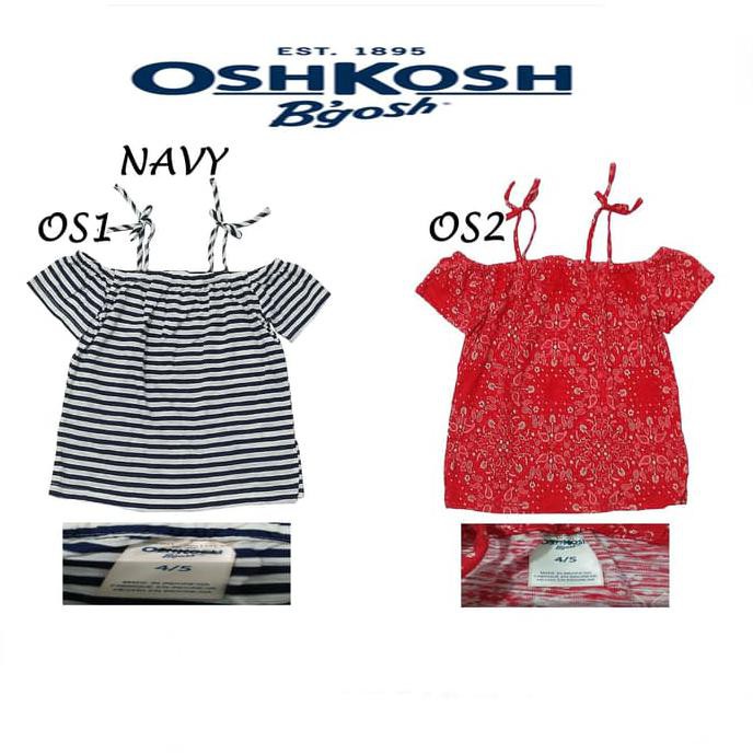 Baju Anak Perempuan tanggung Blous Sabrina Oshkosh Branded ori murah