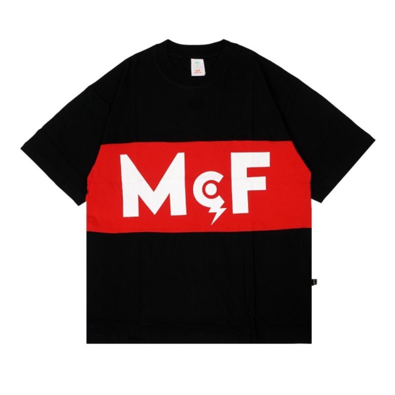 KAOS MCF LOGO BIG HITAM