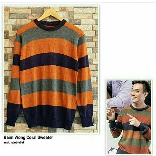 Baim Wong Coral Sweater