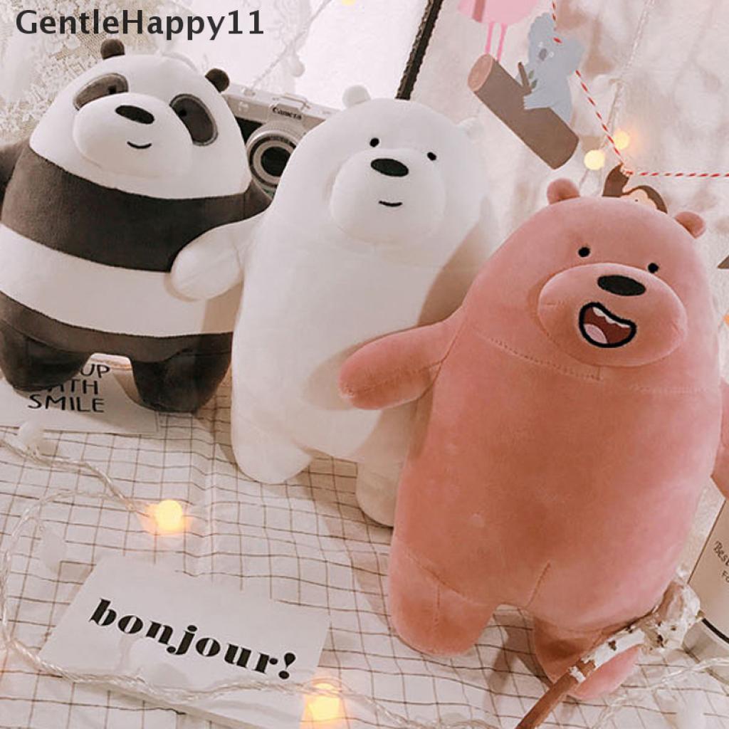 Gentlehappy Boneka We Bare Bears 9 Bahan Plush