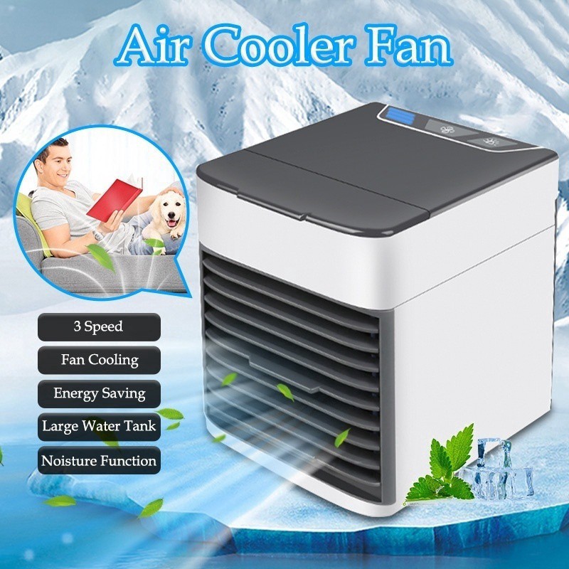 AC MINI PORTABLE Pendingin Penyejuk Artic Cooler Fan Mini USB