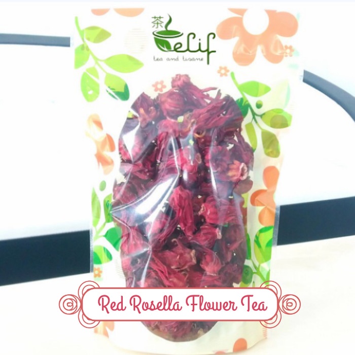 

BUNGA ROSELLA MERAH KERING / ROSELLA FLOWER INFUSED TEA - 50 gram
