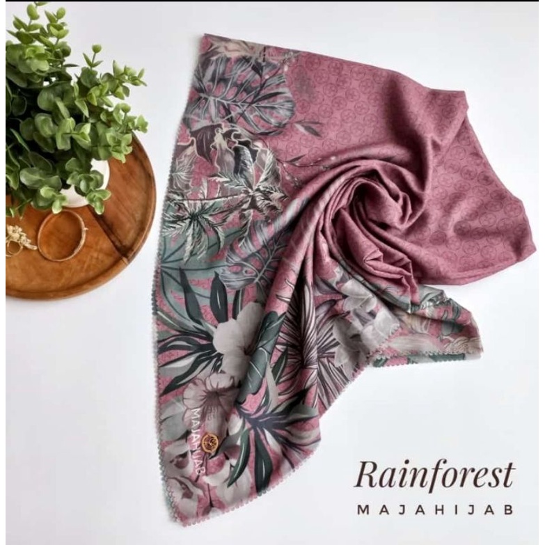 hijab syar'i Majahijab seri Rainforest 120 dan 140 cm