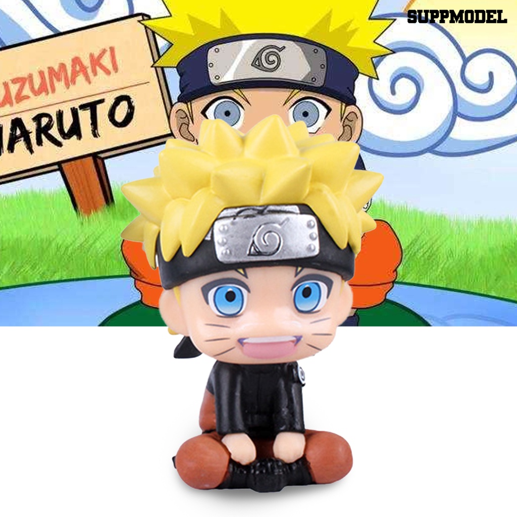 Action Figure Model Anime Naruto Uzumaki Hatake Kakashi Bahan PVC Untuk Anak